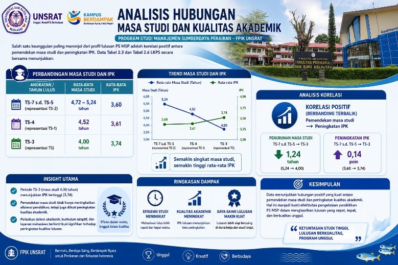 Analisis hubungan masa studi dan IPK
